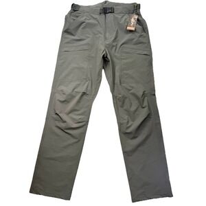 Free Soldier Mens Tactical Pants 38x34 Gray Ripstop Combat Work Multi Pocket NWT